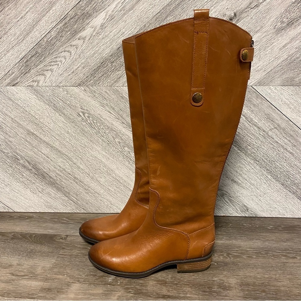 Sam Edelman | Penny Leather Riding Boots Size 4.5 - Picture 5 of 13